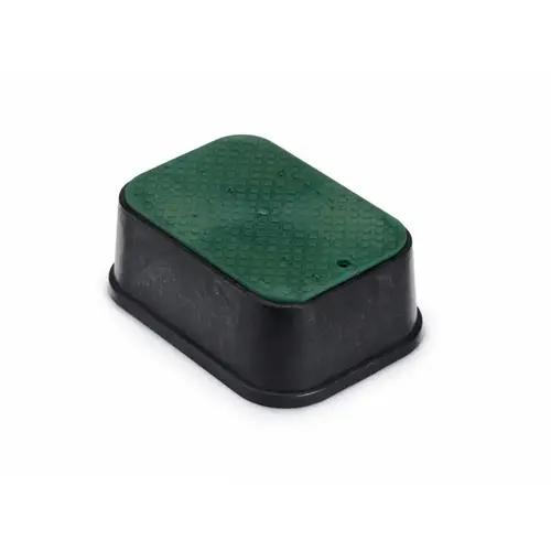 Pvbstdext Rain Bird 6" Std Black Valve Box Ext Grn Lid