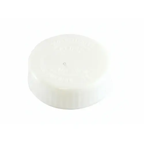 63mm Push & Turn Cap White