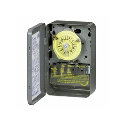 Intermatic T101R 120v Spst Outdoor Mechanical Timer - Steel Box