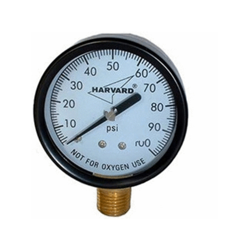 American Granby IPPG1002-4L 2" 0-100psi .25" Btm Mount Plst Pressure Gauge