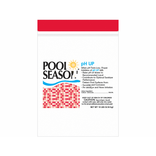 Pool Season PSA10-SN 50-7110  10# Pouch Pool Season Ph Up White