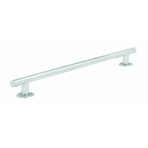 S.R. SMITH TR-100A 48" Stainless Steel Flanged Therapeutic Exercise Bar