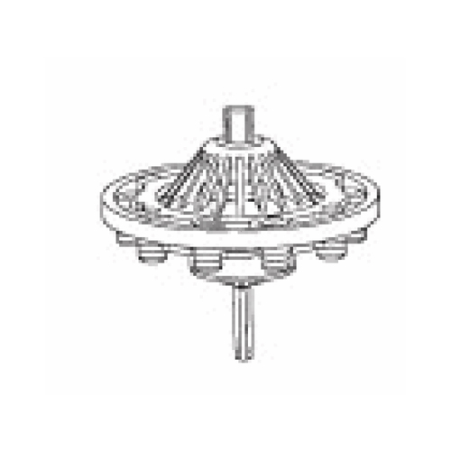 RAIN BIRD 211266 Hpdv Valve Assembly For Eagle 900 And 1000 Series Electric Rotor Cases