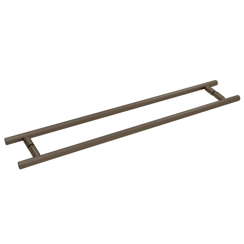 CRL LTB24X240RB Oil Rubbed Bronze 24" Back-to-Back Ladder Style Towel Bar