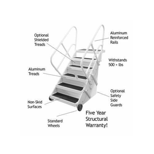 Aqua Step Elite Hd 5 Step 9.5" Riser