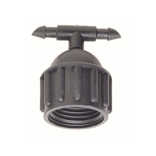 Adapter For Dura-flo Jr 1/2" Fipt X 1/4" Barbed Swivel Tee