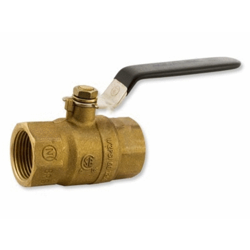 TurfGro TGBBV-200-LF 2" Brass Ball Valve Threaded Lead Free