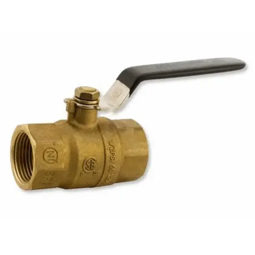 .75" Brass Ball Valve Threaded Lead Free