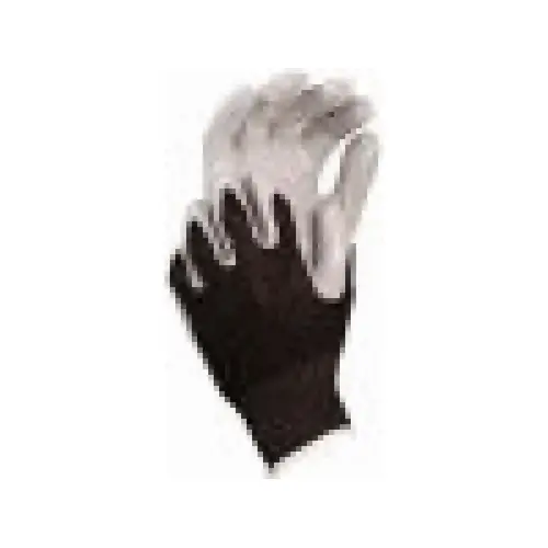 MALLORY SAFETY AND SUPPLY LLC NT370BKM Mallory Nt Nitrile Tough Glove Blk Med Pair