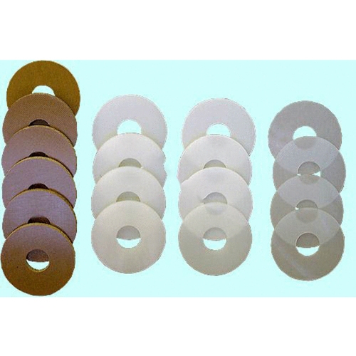 STREAMLINE POOL PRODUCTS LLC MP107-R Round Shim Set With 12 Plastic Shims And 6 Phenolic Shims