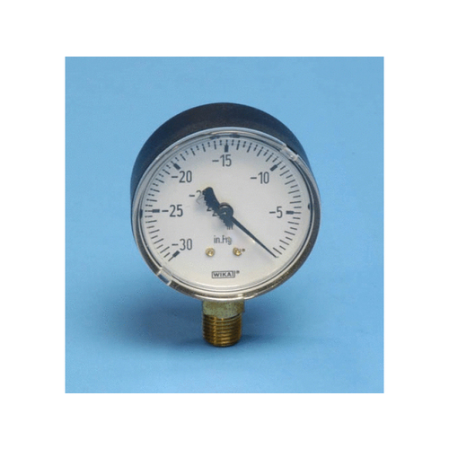 NISCO G25-P500-2L-01 2-1/2" Dial -30/0 Vacuum Gauge