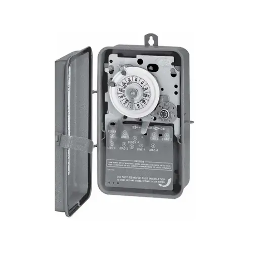 Intermatic T1471BR Metal Case Timer 4 Pole Single Throw 125v