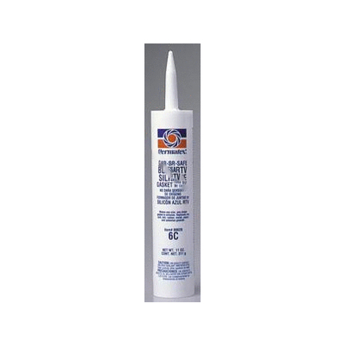 American Granby 80628 10.2 Oz Blue #6 Sensor Safe Lo Rtv Silicone Gasket Maker