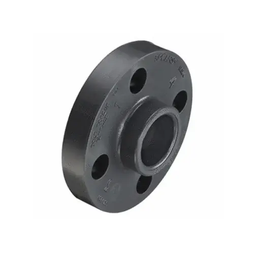 3 PVC Solid Flange SOC CL150 150 psi, Color: Gray, Size: 3", Pressure Rating: 150 psi