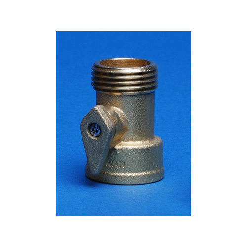 BAY RUBBER COMPANY 999-500GHV Brass Water Shut-off Petcock