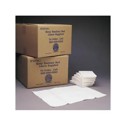 KOALA KARE PRODUCTS KB150-99 Baby Changing Station Sanitary Bed Liners, White