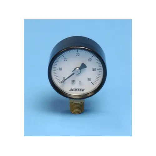 2" Bottom Mount 60 Psi Dry Pressure Gauge