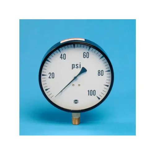 3-1/2" Dial 100 Psi Dry Pressure Gauge