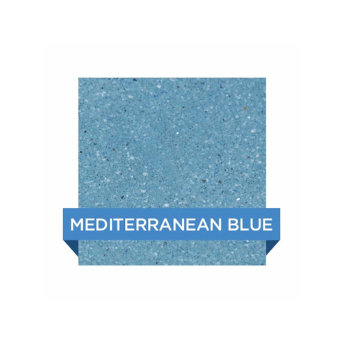 C.L. Industries HYDMEDBLUE 80lb. Mediterranean Blue Polished Marble Pre-blended Pool Finish