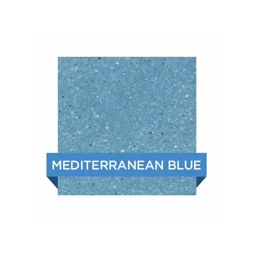 80lb. Mediterranean Blue Polished Marble Pre-blended Pool Finish