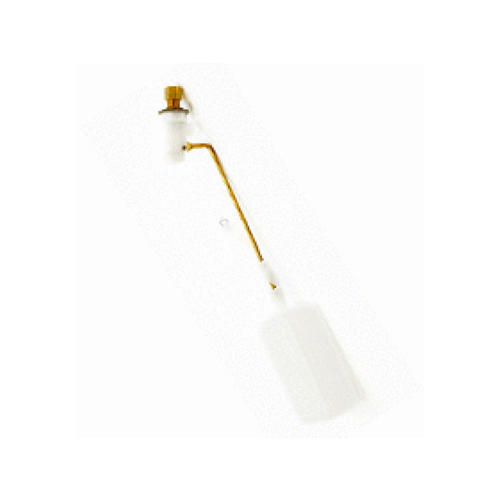 Control Devices LLC RM153P Bk Float Valve Assy W/6" Pvc Arm White/Gold