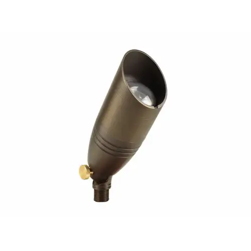 12v Weathered Brass Led Pulsar Up Light 2700k