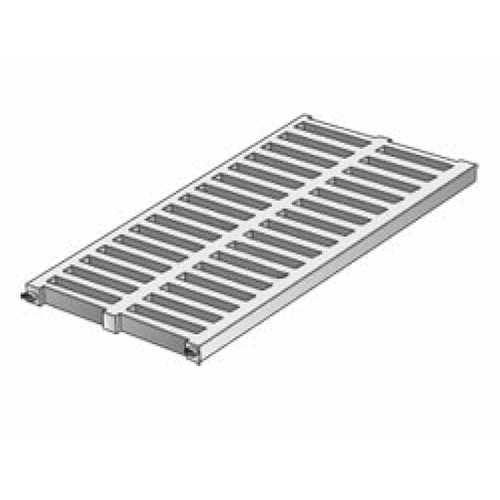 Nds 12"x20" Light Gry Grate Gray