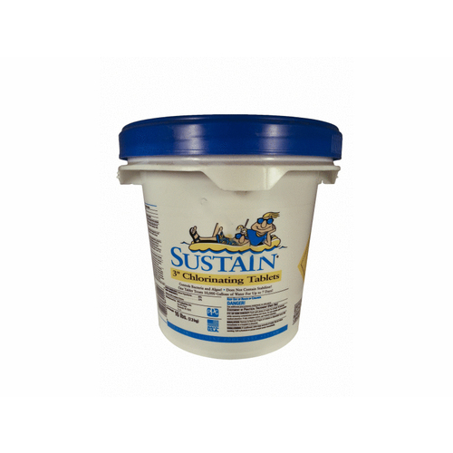 Sustain W8000307 16 Lb Pail 3" Chlorinating Tablets Various