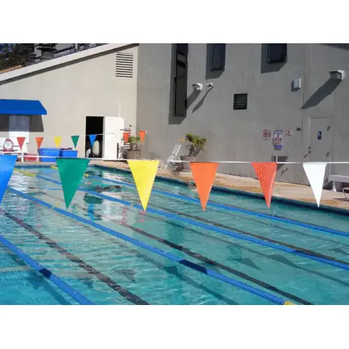 Universal Filtration SPA-115E-51 50' Multicolor Backstroke Pennants