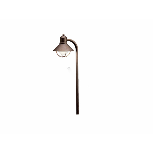 Kichler 15438OB Traditional Marine Lantern 12v Path Light Olde Brick