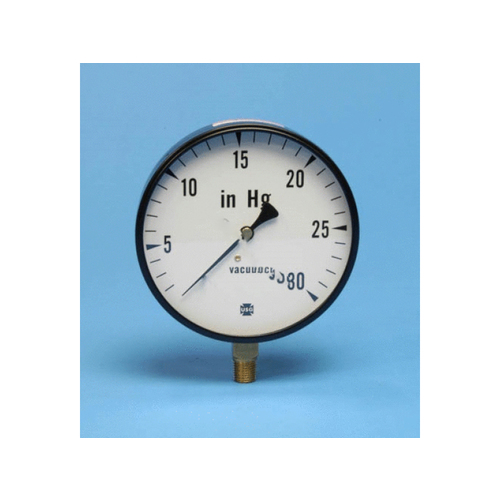 NISCO G45-P500-2L-01 4-1/2" 0-30 Vacuum Gauge