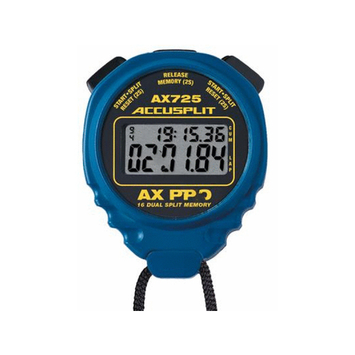 ACCUSPLIT INC AX725BL Blue Accusplit Ax725 Ax Pro Memory Series Professional Stopwatches