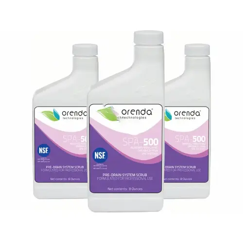 ORENDA TECHNOLOGIES ORE-50-148 8oz Spa-500 Pre-drain System Scrub