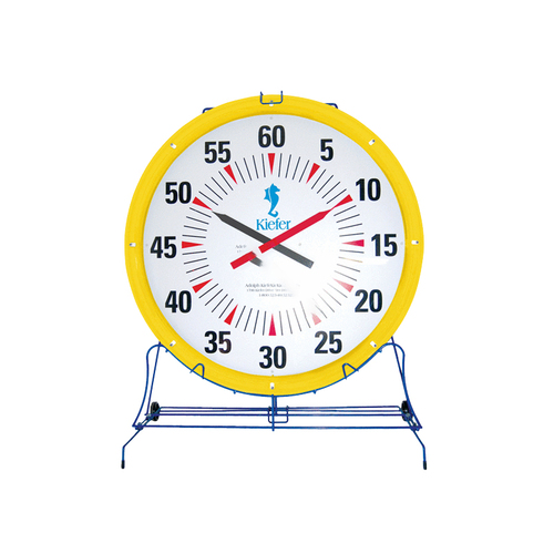 KIEFER SWIM PRODUCTS 58-200 Yellow Kiefer Pace Clock Portable Battery