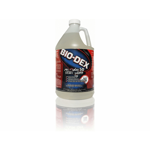 BIODEX LABORATORIES ADQ04 Aquadex 50 Stain Off Metal Remover, 1 gal Bottle