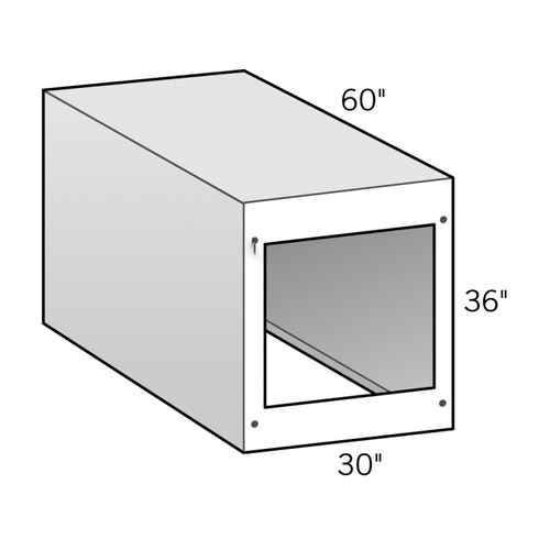 ELDORADO STONE LLC OLPLS0060 36"x60"x30" Straight Cabinet