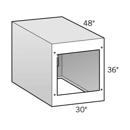 ELDORADO STONE LLC OLPLS0048 36"x48"x30" Straight Cabinet