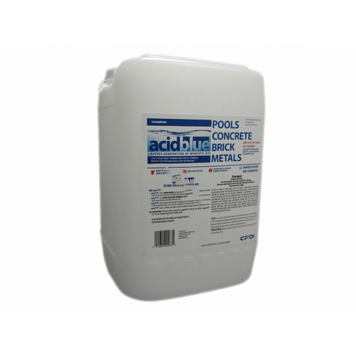 5gal Acidblue Low Fume Muriatic Acid