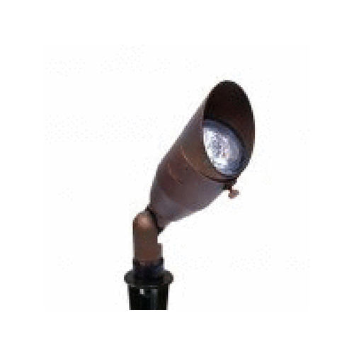 FOCUS INDUSTRIES, INC. DL-22-BRT 5.5" Bronze Texture Cast Aluminum Directional Light With Mr16 Led Bulb 20w