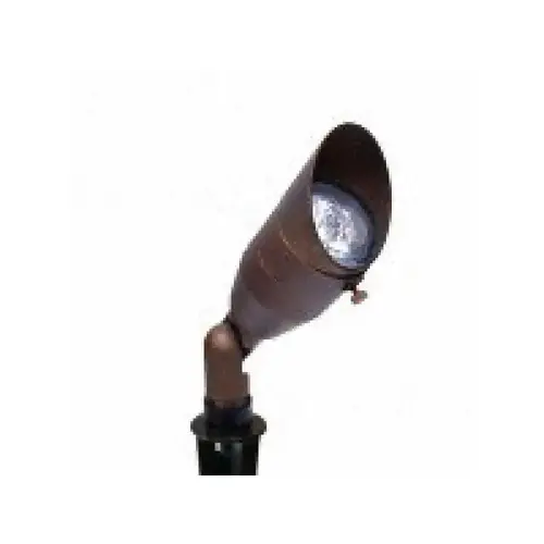 FOCUS INDUSTRIES, INC. DL-22-BRT 5.5" Bronze Texture Cast Aluminum Directional Light With Mr16 Led Bulb 20w