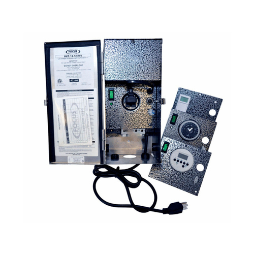 Rxt-12-600 Transformer Face Plate With Digital Timer