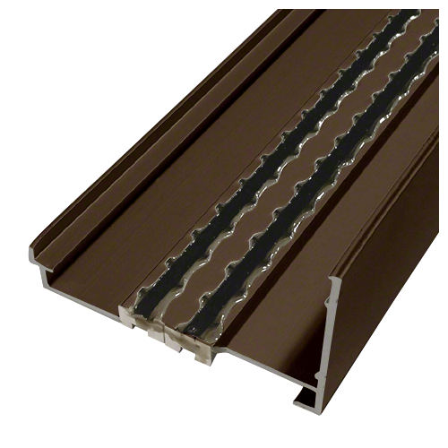 Bronze Black Anodized Sub-Sill, Dual Thermally Improved - 24'-3" Stock Length