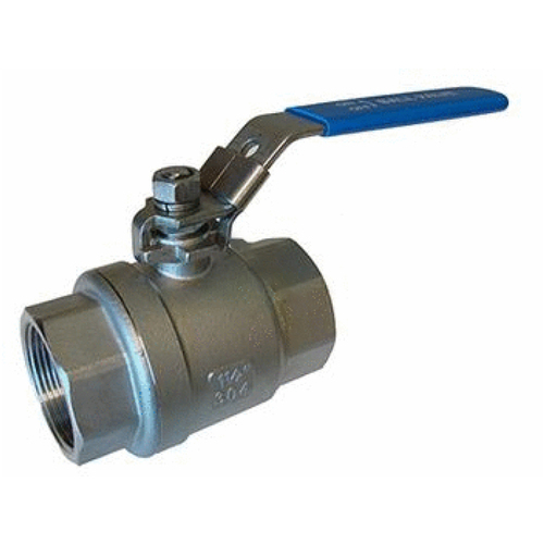 1" T X T Ss Full Port Ball Valve 100# Lh Ptfe