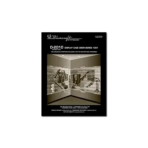 CRL Blumcraft D2010 Display Case Catalog