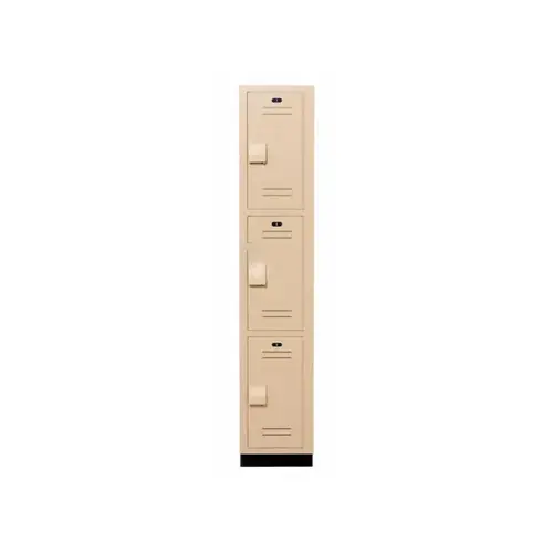 THE MILLS COMPANY LL121560-3 12"x15"x60" Flat 3-tier Lenox Locker