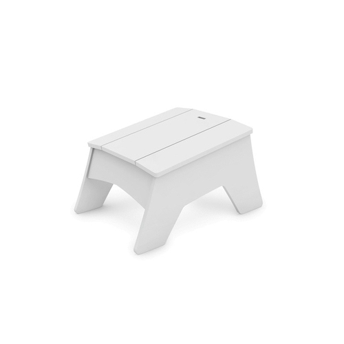 LEDGE LOUNGER INC LL-MS-AO-WH White Mainstay Adirondack Ottoman