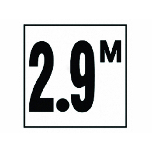 4in Smooth Metric 2.9 M Depth Marker