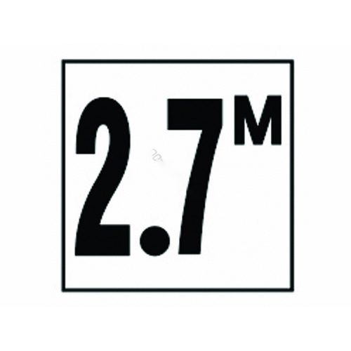 4in Smooth Metric 2.7 M Depth Marker