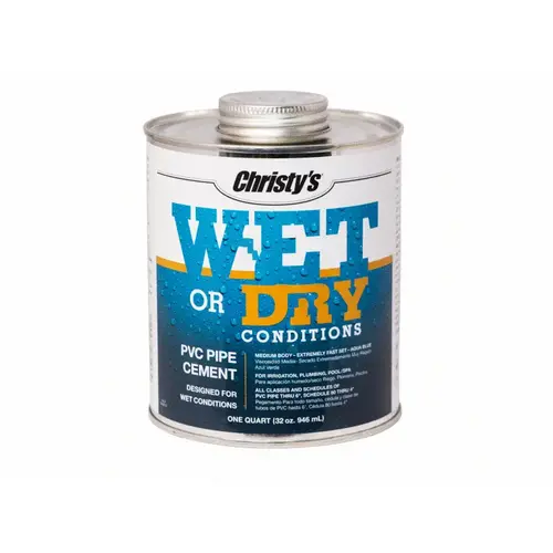 Qt Wet Or Dry Pvc Cement