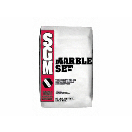 Southern Grouts & Mortars MSW222 50 Lb Gray/white Marble Set Medium Bed